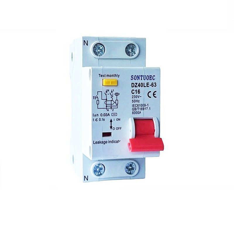 2p 1p + N RESTITUGUS Circuit Breaker cum overcurrent praesidium