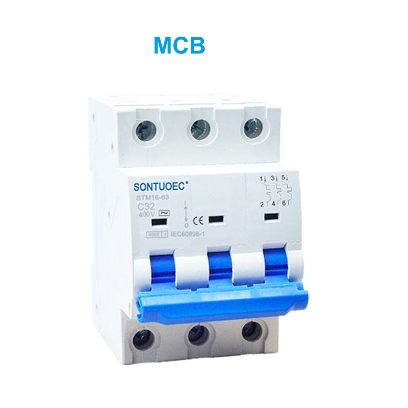 STM16-63 Miniatures Circuit Breaker 6Ka 1P 2p 3P 4PT 16A CCXXX / 400V McB